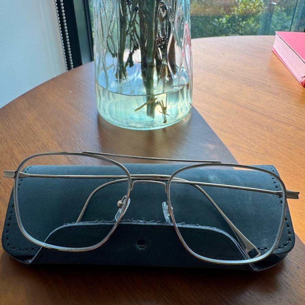 Gold Aviator Glasses